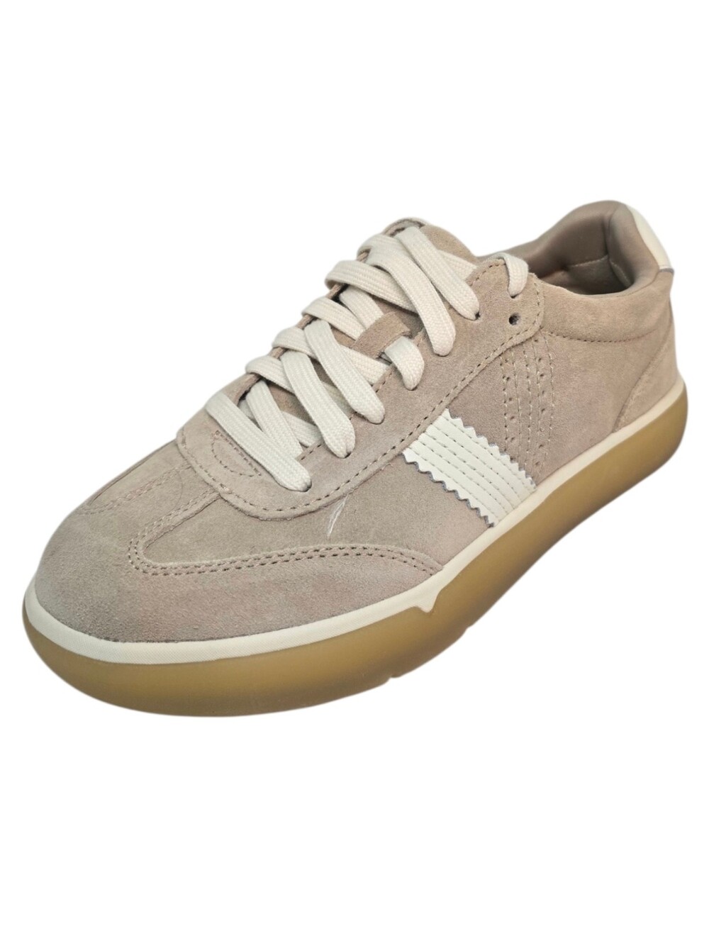 Vionic City Walk Suede Retro Sneakers Sand/Tan NWOB